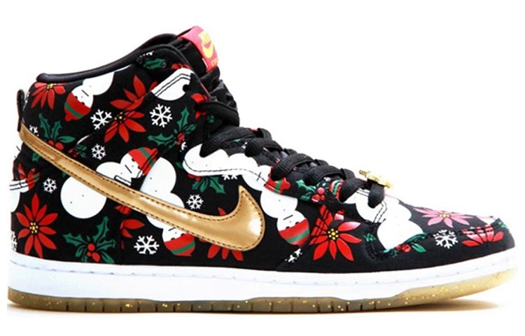 Nike x Concepts SB Dunk High Premium 'Ugly Christmas Sweater' 635525-006 Antique Icons