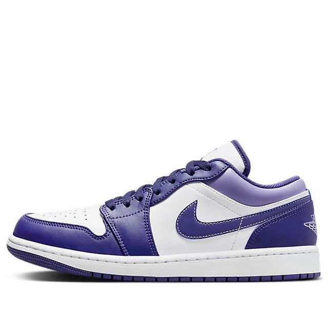 Air Jordan 1 Low 'Sky J Purple' 553558-515 Signature Shoe