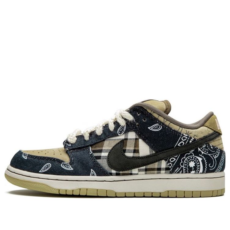 Nike Travis Scott x Dunk Low Premium QS SB 'Cactus Jack' CT5053-001 Iconic Trainers