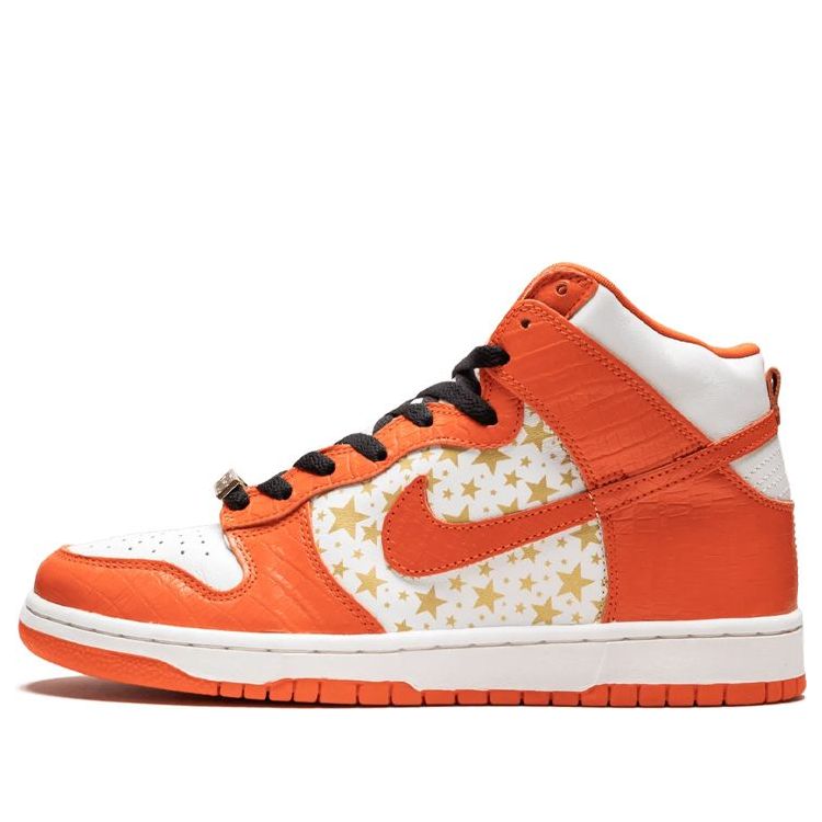 Nike Supreme x Dunk High Pro SB 'Orange' 307385-181 Iconic Trainers