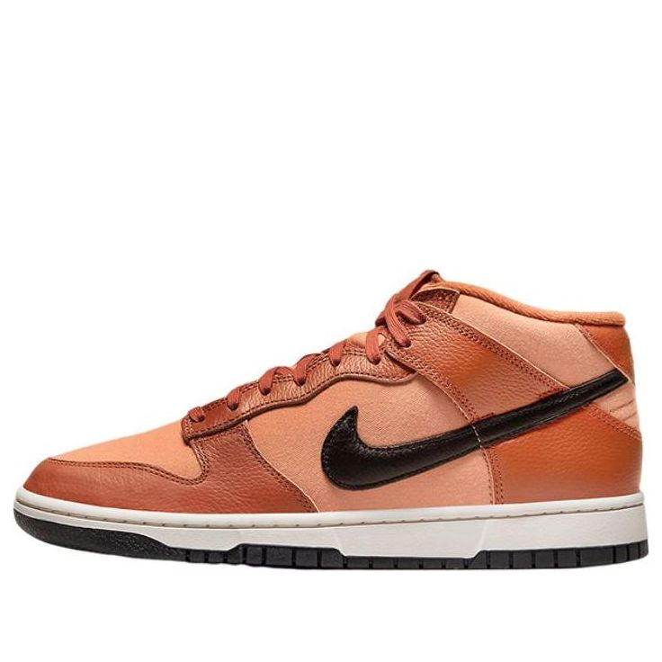 Nike Dunk Mid 'Amber Brown' DZ2533-200 Classic Sneakers