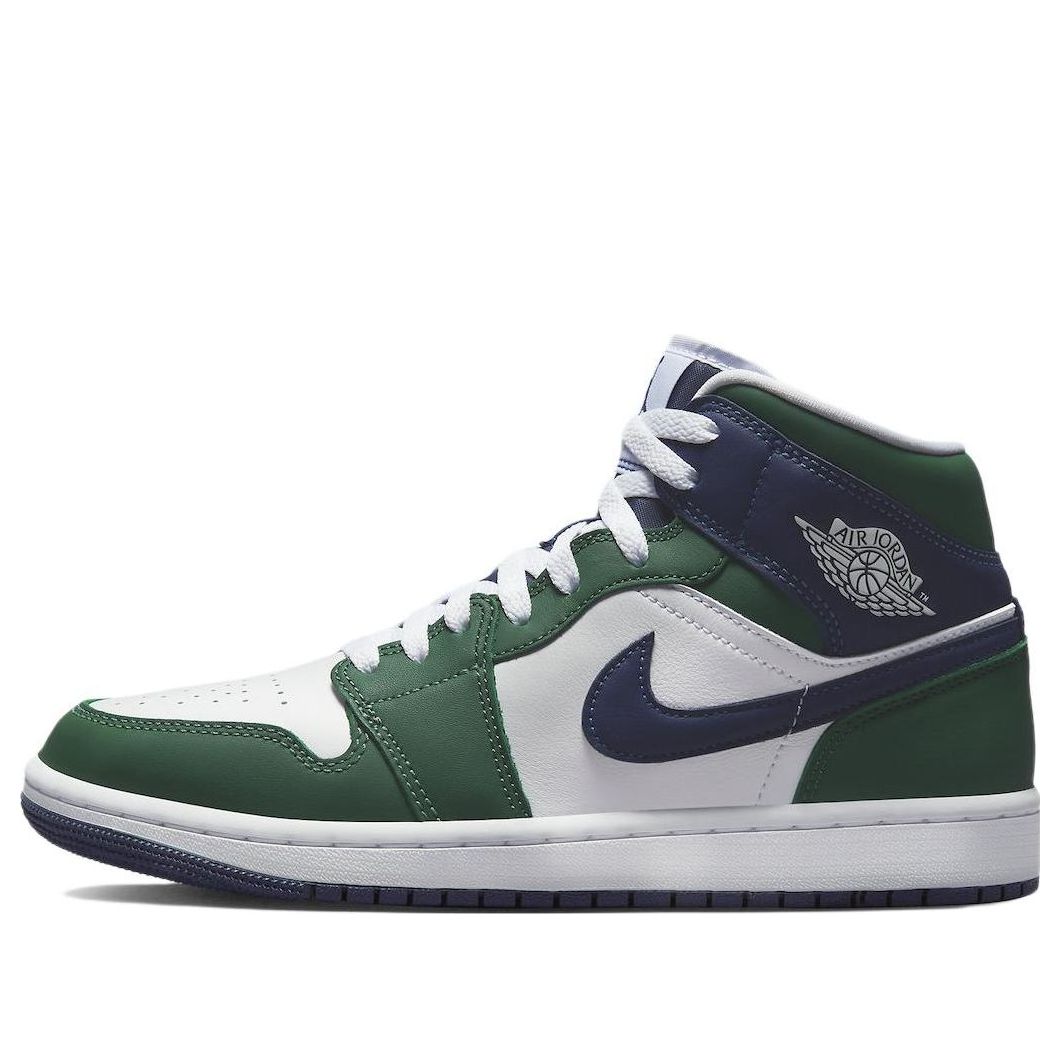 (WMNS) Air Jordan 1 Mid SE 'Noble Green' DZ5326-300 Epochal Sneaker