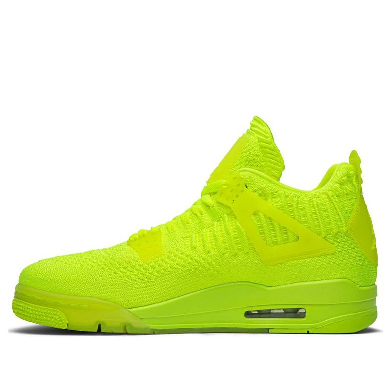 Air Jordan 4 Flyknit 'Volt' AQ3559-700 Epoch-Defining Shoes