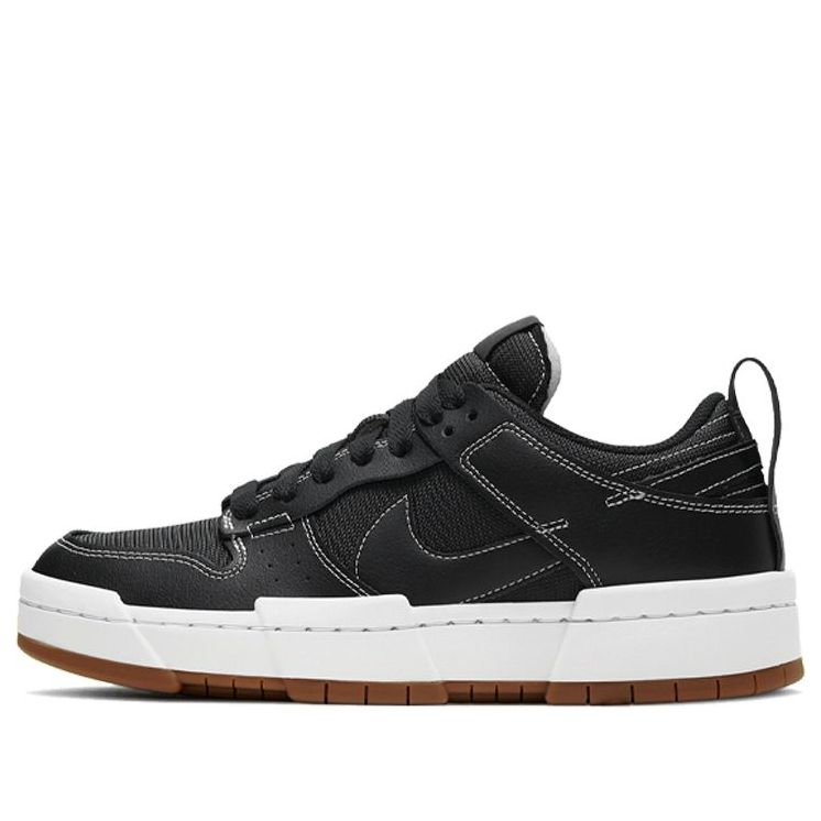 (WMNS) Nike Dunk Low Disrupt 'Black Gum' CK6654-002 Antique Icons