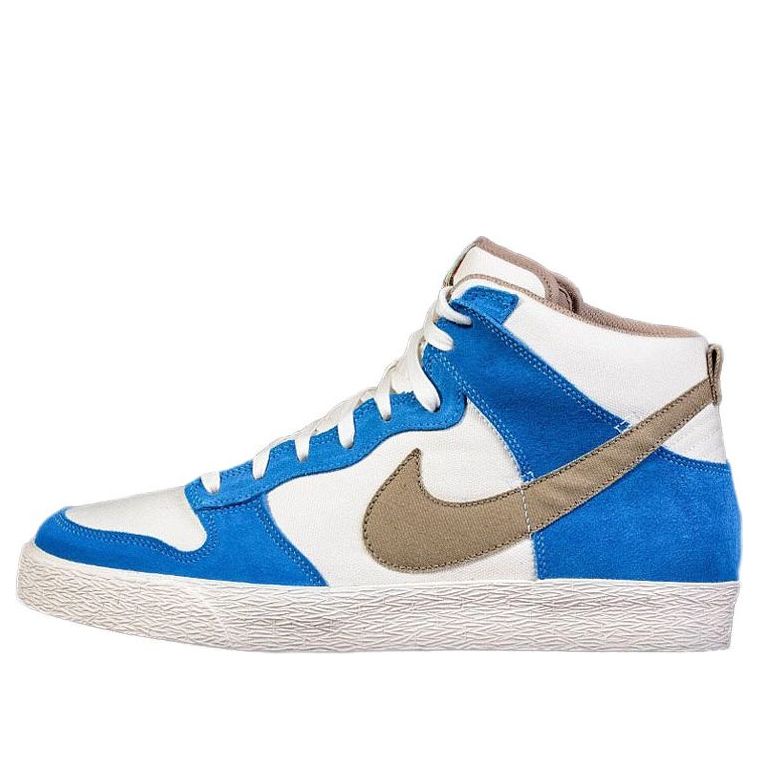 Nike Dunk High AC Trainer Shoes Blue/Brown/White 476627-105 Vintage Sportswear