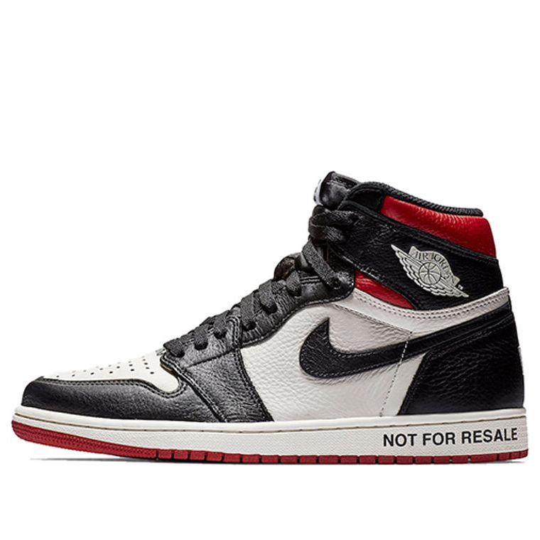 Air Jordan 1 Retro High OG NRG 'Not for Resale Varsity Red' 861428-106 Iconic Trainers