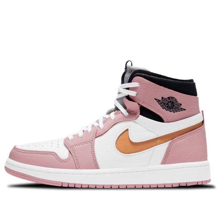 (WMNS) Air Jordan 1 High Zoom 'Pink Glaze' CT0979-601 Signature Shoe
