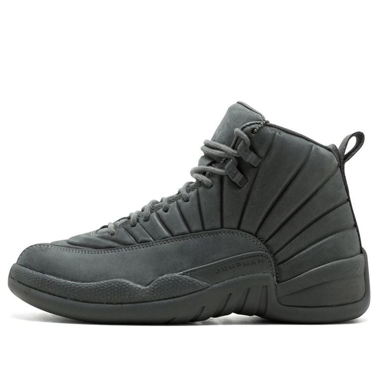 PSNY x Air Jordan 12 Retro 'Dark Grey' 130690-003 Signature Shoe
