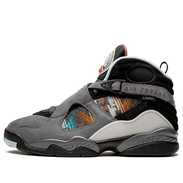 Air Jordan 8 Retro SP 'N7 Pendleton' CQ9601-001 Iconic Trainers
