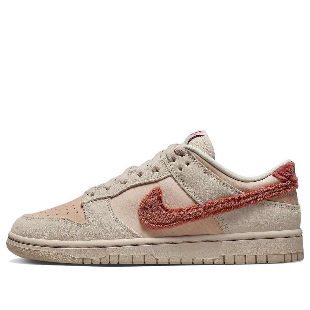 (WMNS) Nike Dunk Low 'Terry Swoosh' DZ4706-200 Iconic Trainers