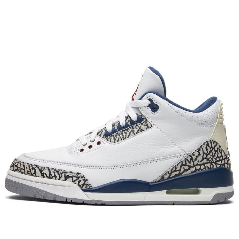Air Jordan 3 Retro 'True Blue' (2009) 136064-141(2009) Signature Shoe