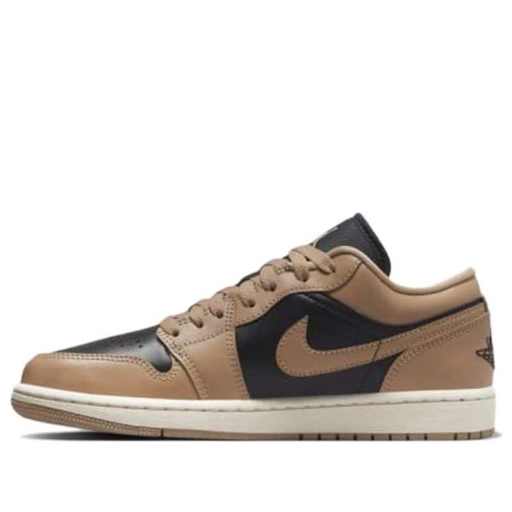 (WMNS) Air Jordan 1 Low 'Desert Black' DC0774-201 Classic Sneakers