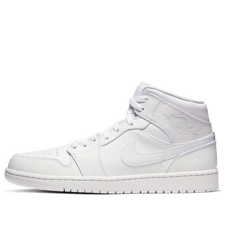 Air Jordan 1 Mid 'White' 554724-126 Vintage Sportswear