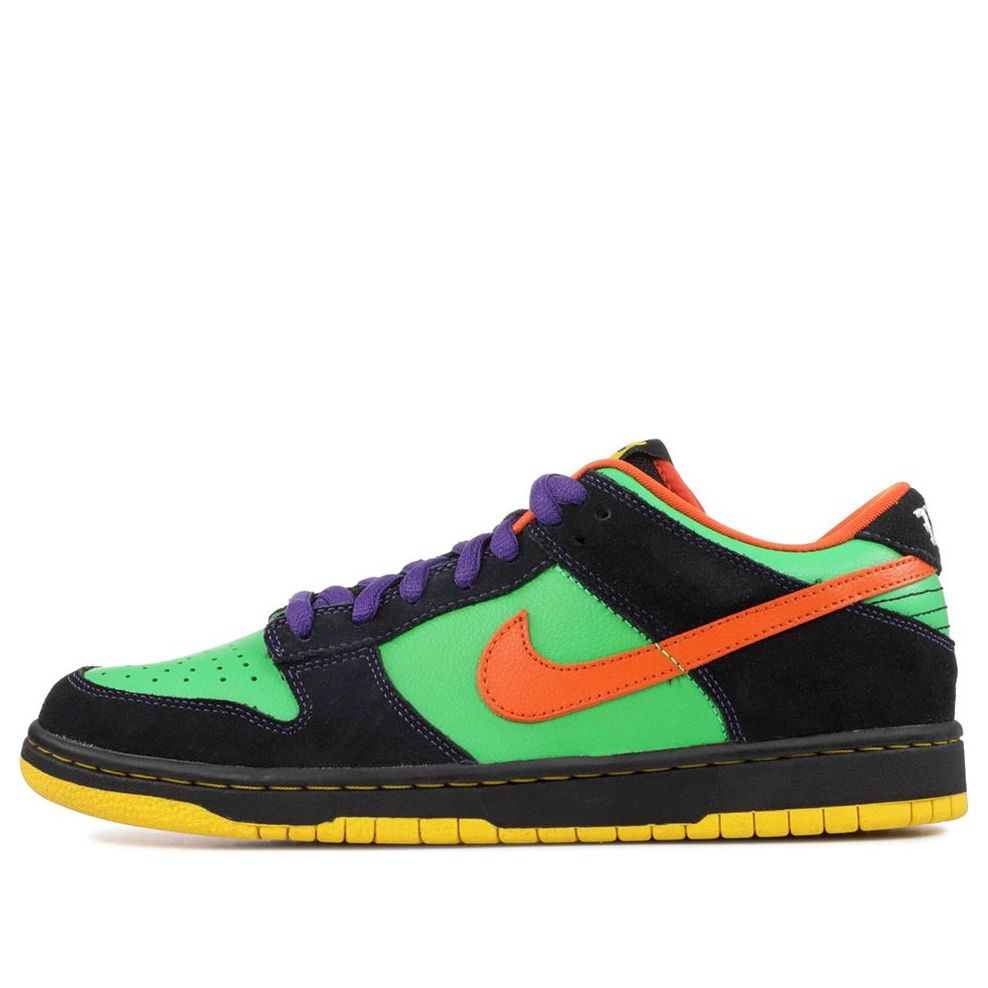 Nike Dunk Low Premium Sb 'Black Bright Green' 313170-381 Vintage Sportswear