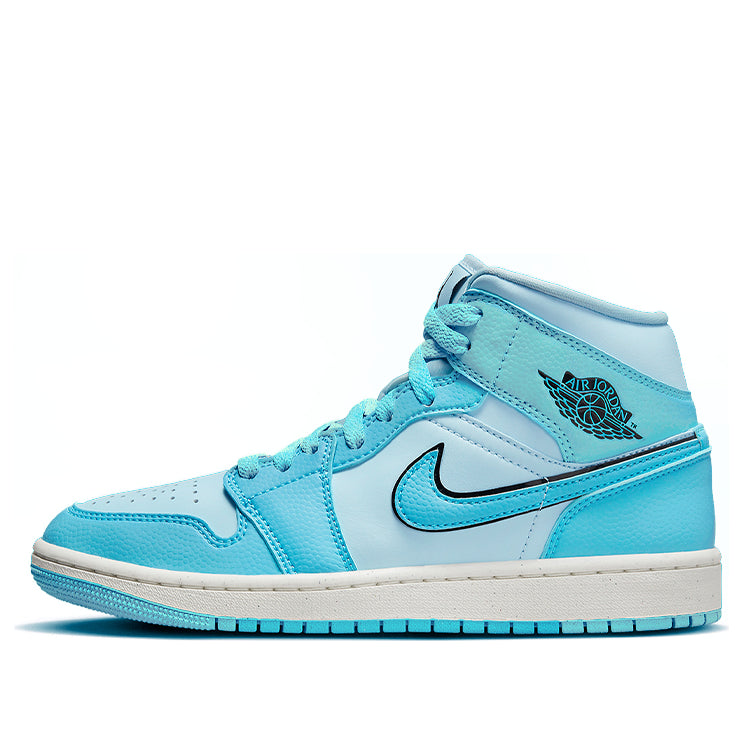 (WMNS) Air Jordan 1 Mid 'Ice Blue' DV1302-400 Iconic Trainers