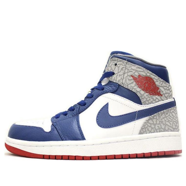Air Jordan 1 Mid 'True Blue' 554724-107 Epoch-Defining Shoes