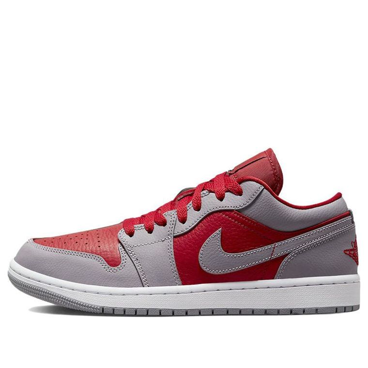 (WMNS) Air Jordan 1 Low SE 'Split - Gym Red Cement Grey' DR0502-600 Cultural Kicks