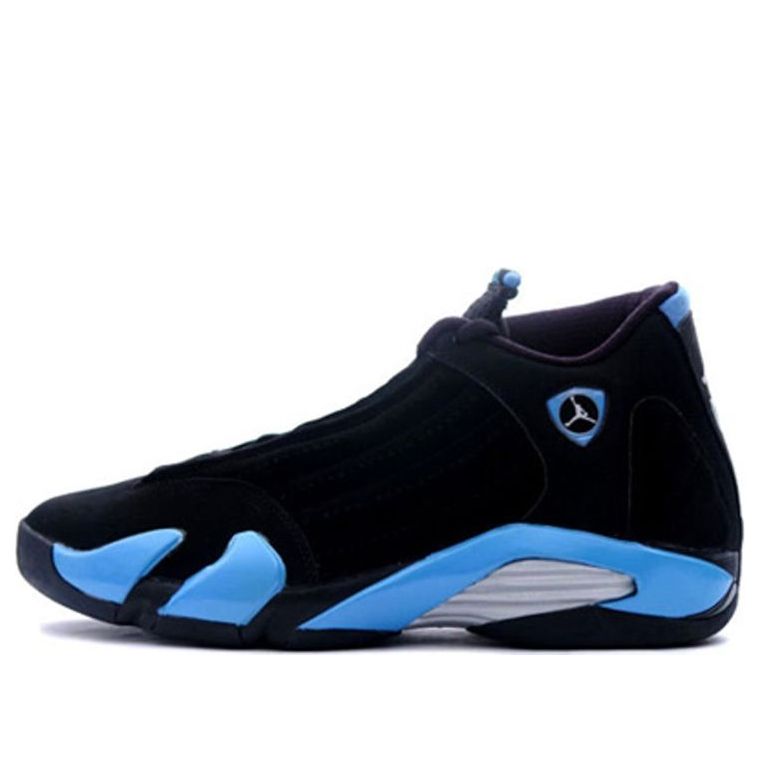 Air Jordan 14 Retro 'Black University Blue' 311832-041 Iconic Trainers