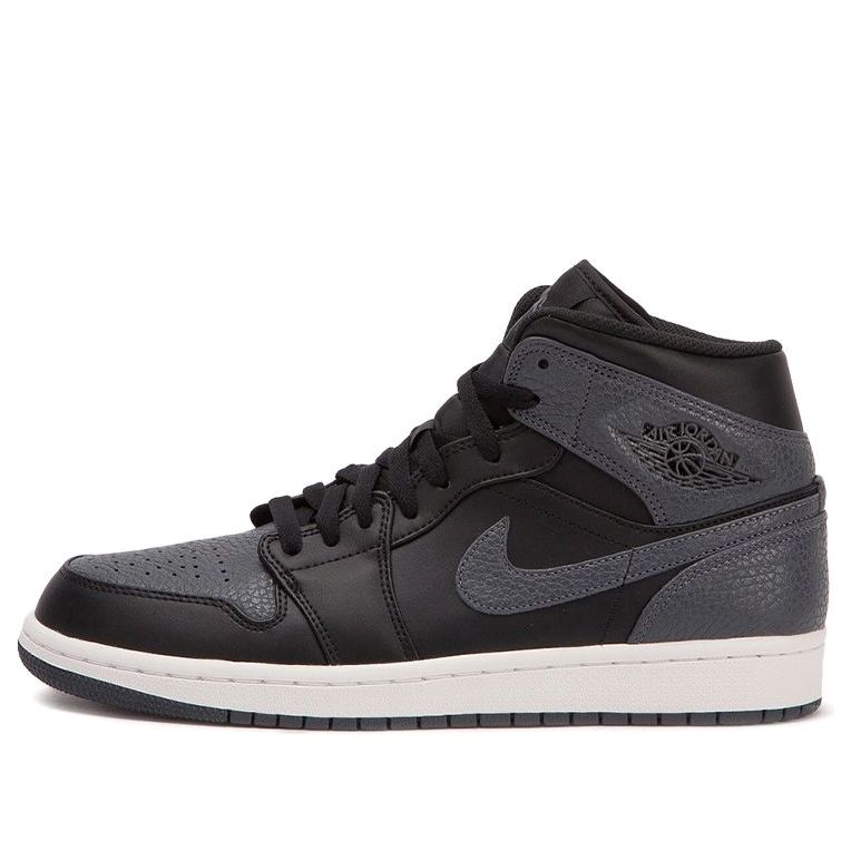 Air Jordan 1 Mid 'Dark Grey' 554724-041 Iconic Trainers