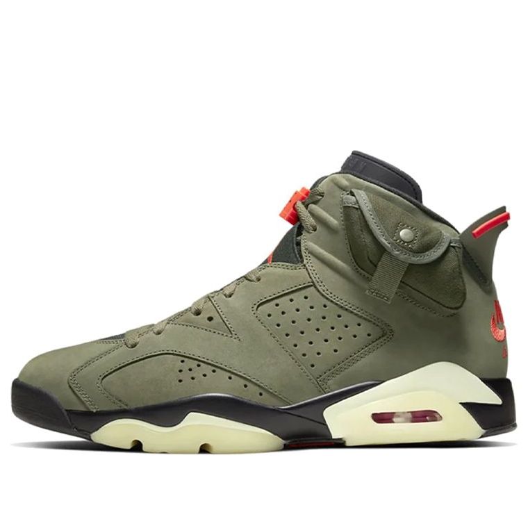 Travis Scott x Air Jordan 6 Retro 'Olive' CN1084-200 Vintage Sportswear