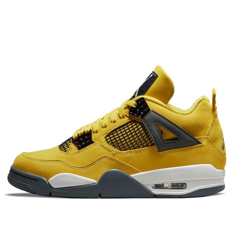 Air Jordan 4 Retro 'Lightning' 2021 CT8527-700 Classic Sneakers