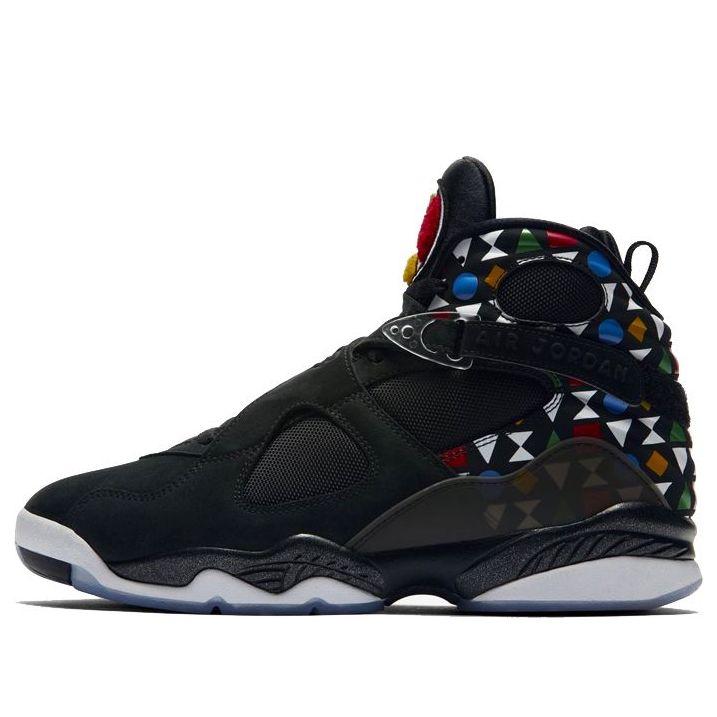 Air Jordan 8 Retro 'Quai 54 Black' CJ9218-001 Epoch-Defining Shoes