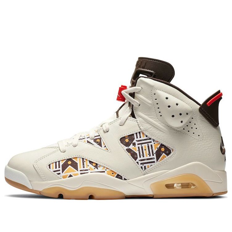 Air Jordan 6 Retro 'Quai 54 - Sail Gum' CZ4152-100 Epochal Sneaker