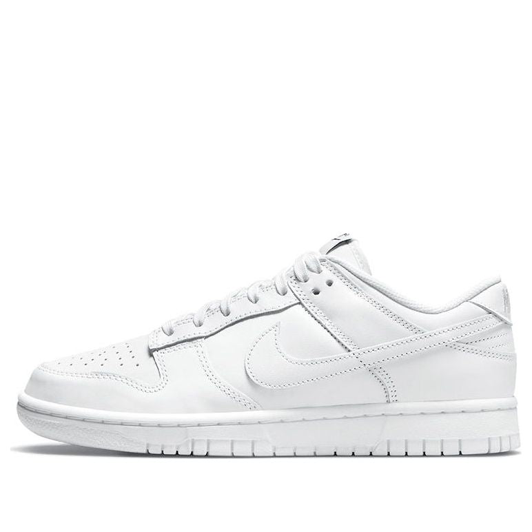 (WMNS) Nike Dunk Low 'Triple White' DD1503-109 Signature Shoe