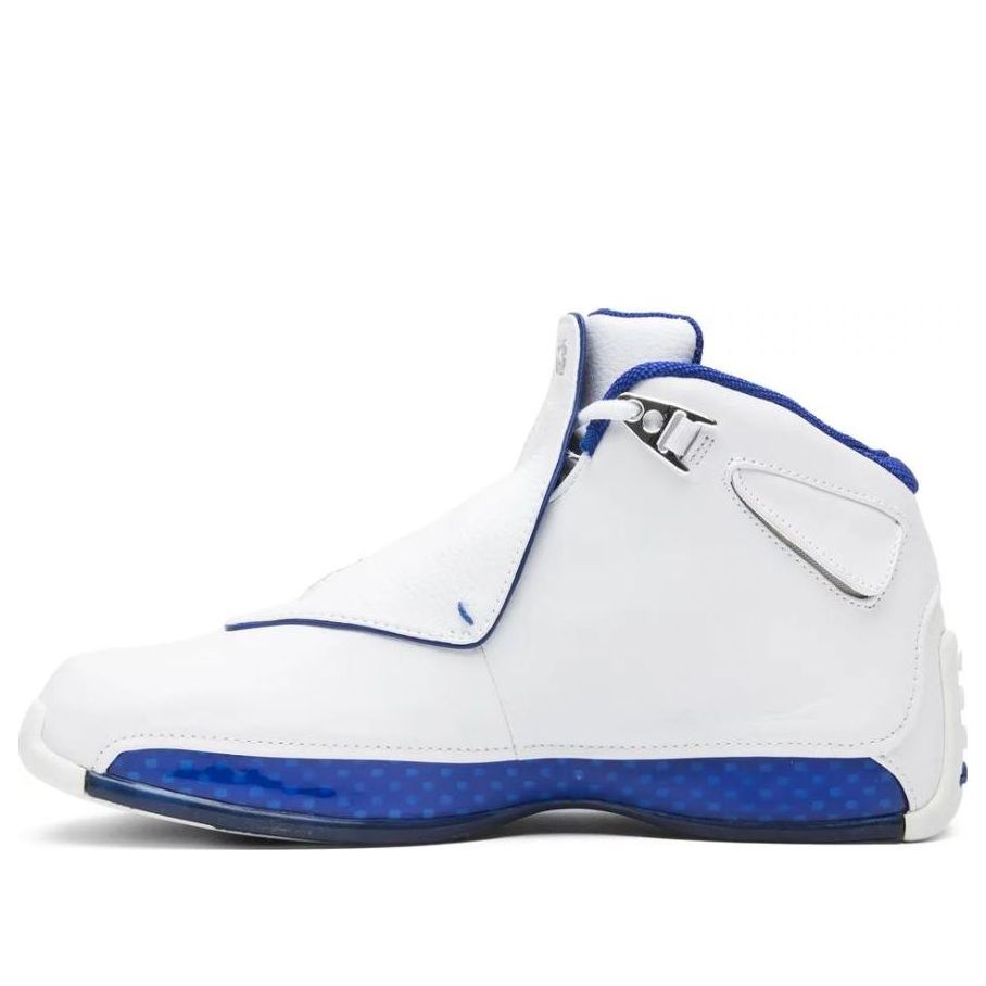 Air Jordan 18 OG 'White Sport Royal' 2003 305869-101 Antique Icons