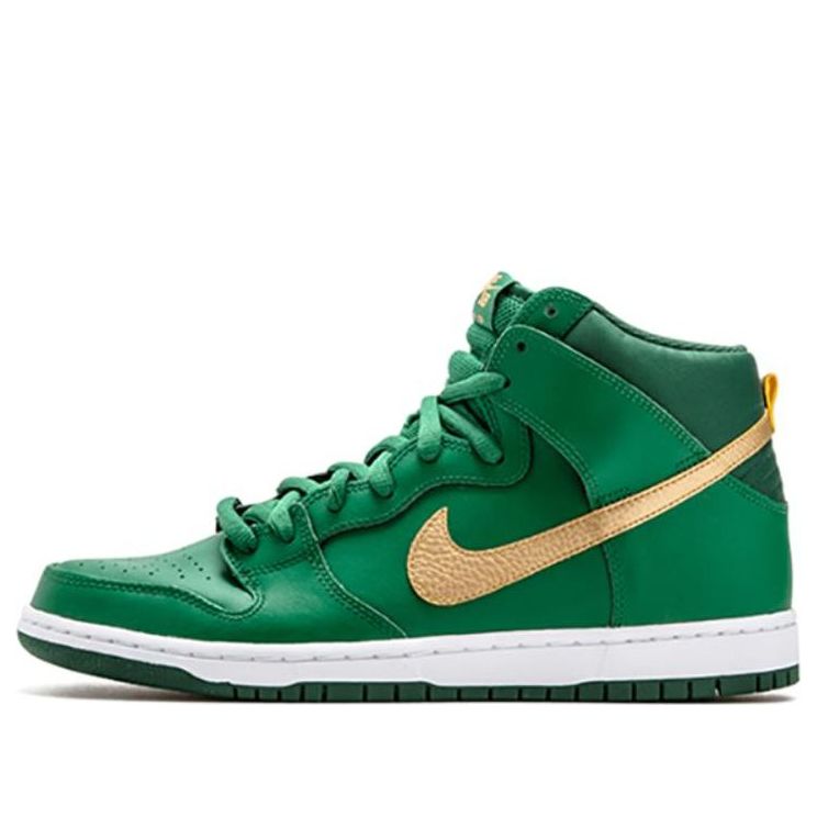 Nike Dunk High Pro SB 'St. Patrick Day' 305050-373 Signature Shoe