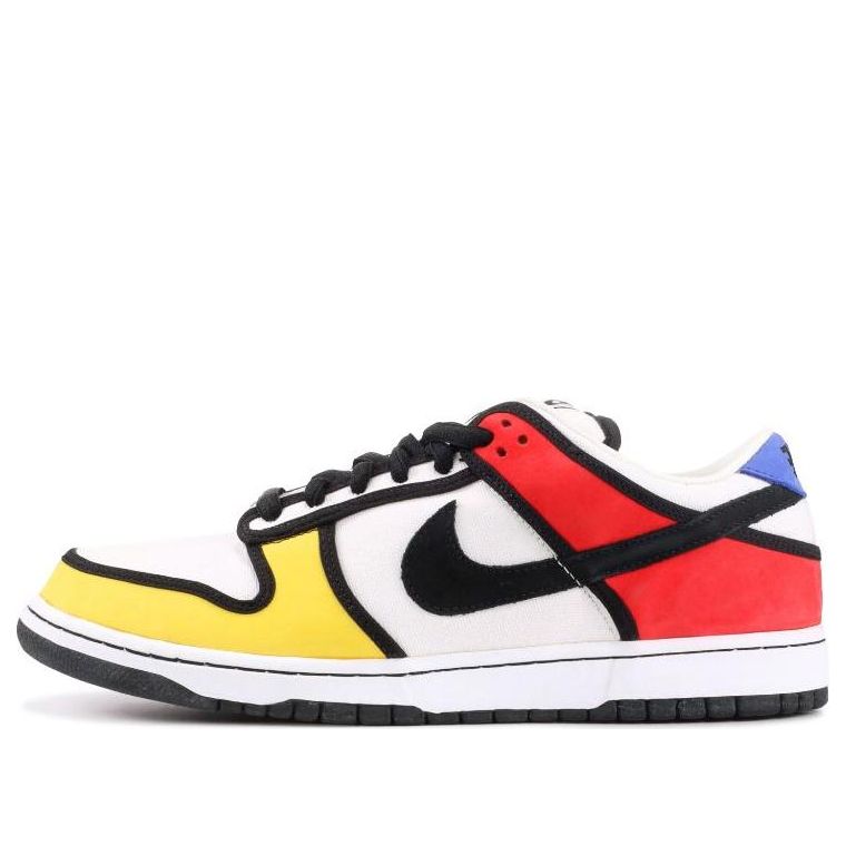 Nike Dunk Low Pro SB 'Piet Mondrian' 304292-702 Classic Sneakers