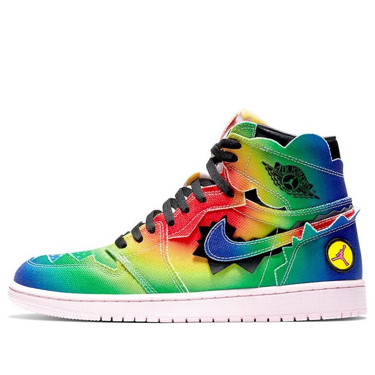 J. Balvin x Air Jordan 1 Retro OG High 'Colores Y Vibras' DC3481-900 Signature Shoe
