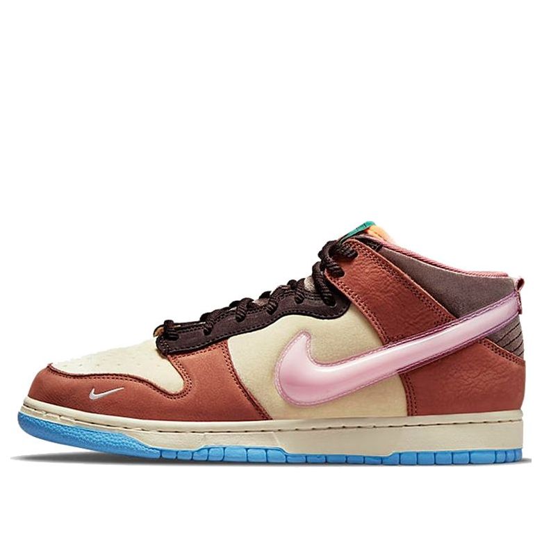 Nike Social Status x Dunk Mid 'Chocolate Milk' DJ1173-700 Signature Shoe