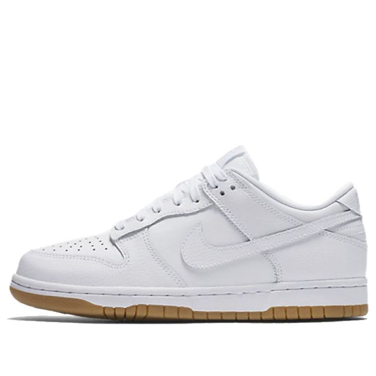 (WMNS) Nike Dunk Low 'White Gum' 311369-100 Iconic Trainers