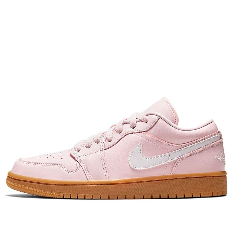 (WMNS) Air Jordan 1 Low 'Arctic Pink Gum' DC0774-601 Signature Shoe