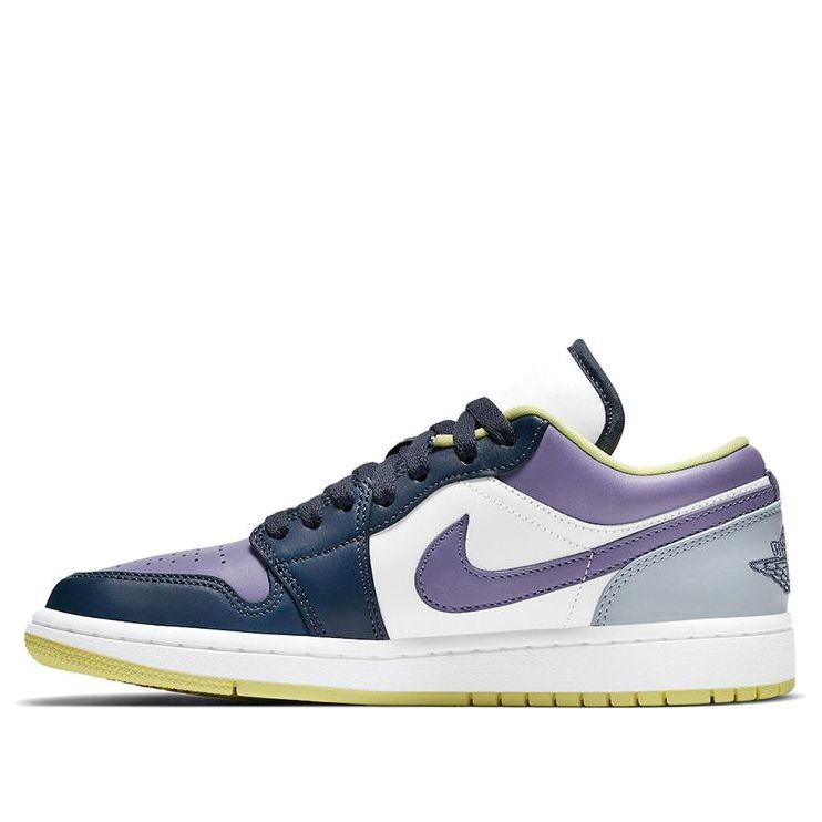 (WMNS) Air Jordan 1 Low SE 'Mismatched - Purple Magenta' DJ4342-400 Signature Shoe