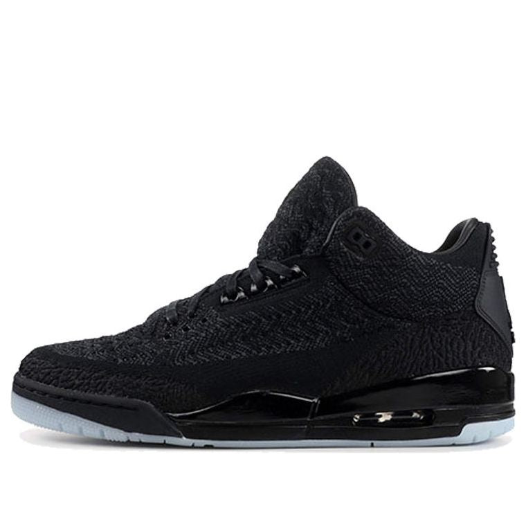 Air Jordan 3 Retro Flyknit 'Black' AQ1005-001 Epoch-Defining Shoes