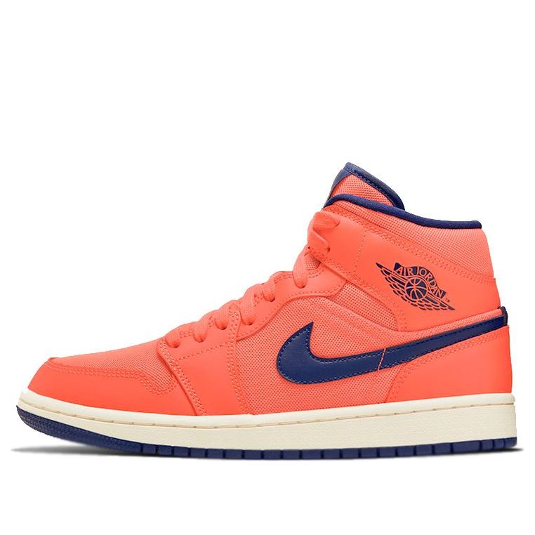 (WMNS) Air Jordan 1 Mid 'Turf Orange' CD7240-804 Epochal Sneaker