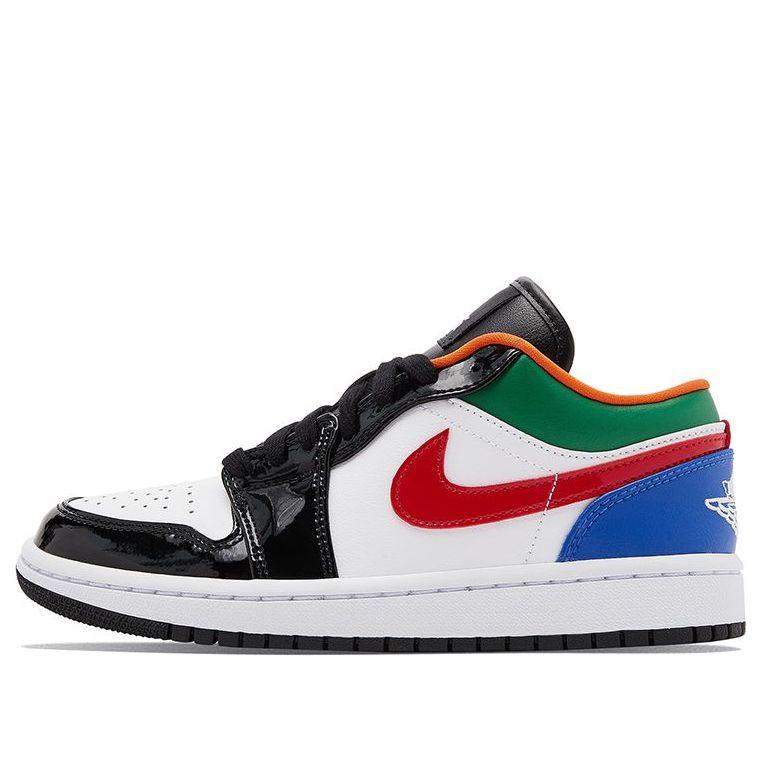 (WMNS) Air Jordan 1 Low 'Multi-Color' CZ4776-101 Signature Shoe