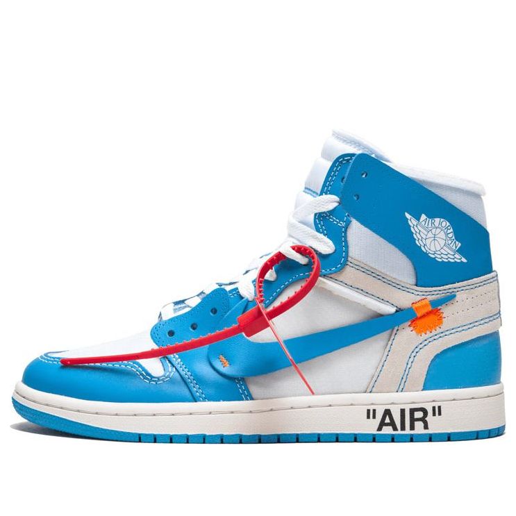 Off-White x Air Jordan 1 Retro High OG 'UNC' AQ0818-148 Vintage Sportswear