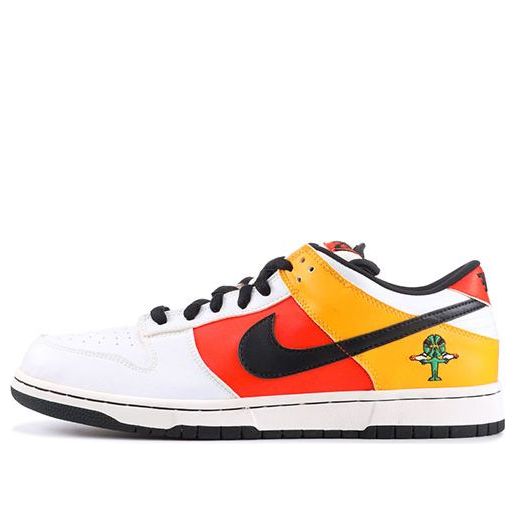 Nike Dunk Low Pro SB Skateboard 'Red Raygun' 304292-802 Signature Shoe