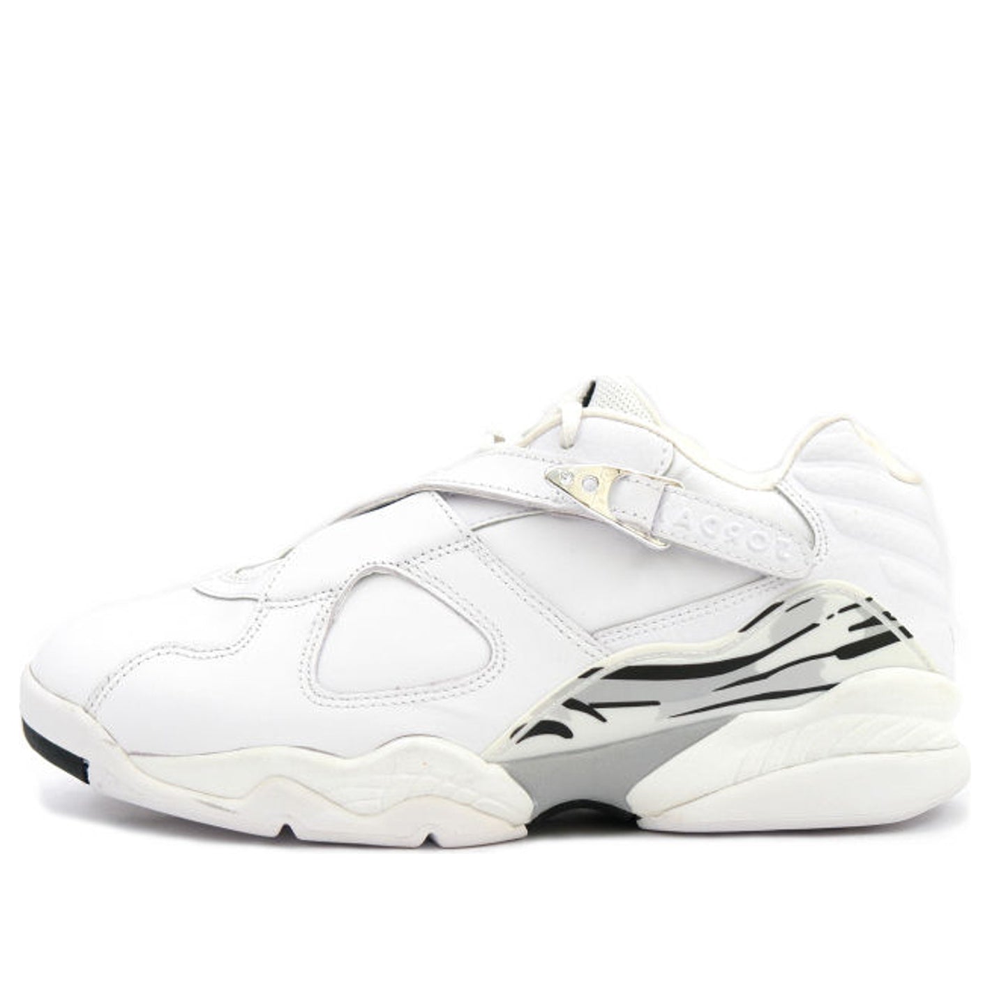 Air Jordan 8 Retro Low 'White Metallic Silver' 2003 306157-101 Antique Icons