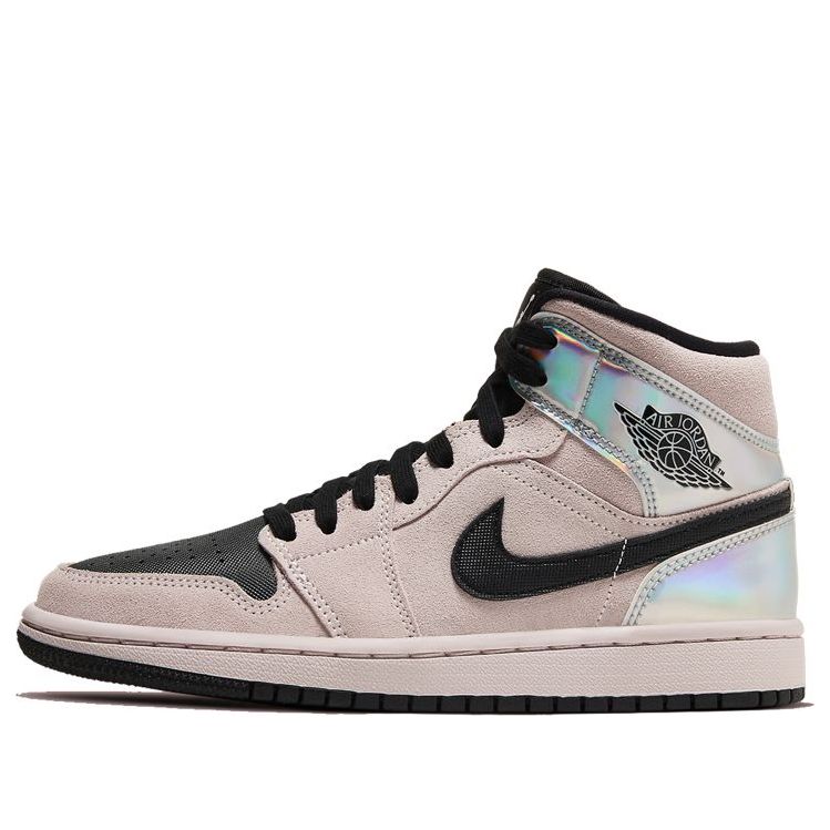 (WMNS) Air Jordan 1 Mid 'Iridescent' BQ6472-602 Classic Sneakers