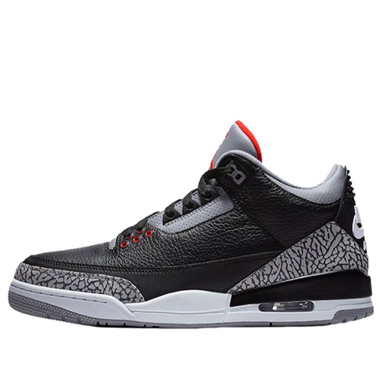 Air Jordan 3 Retro OG 'Black Cement' 2018 854262-001 Epochal Sneaker