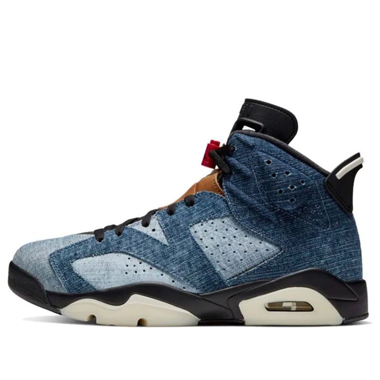 Air Jordan 6 Retro 'Washed Denim' CT5350-401 Epoch-Defining Shoes