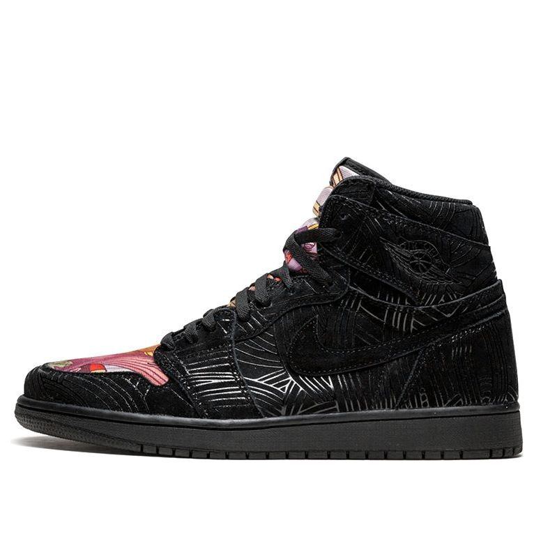 Pomb x Air Jordan 1 Retro High 'Los Primeros' AH7739-001 Classic Sneakers