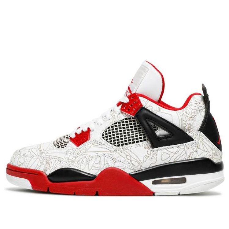 Air Jordan 4 Retro 'Laser' 2005 308497-161 Iconic Trainers