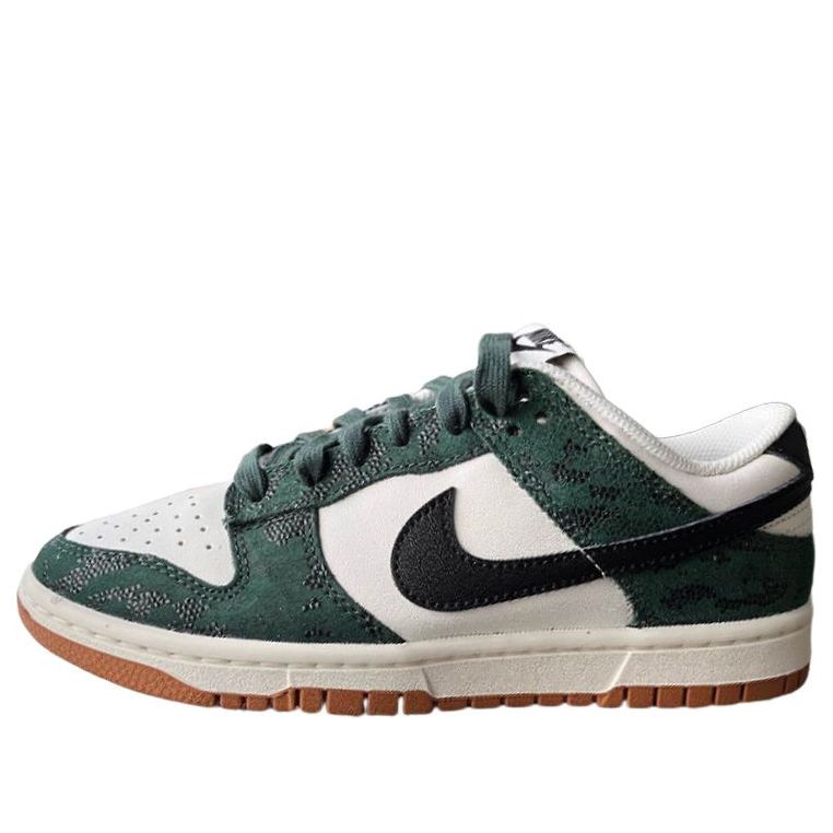 (WMNS) Nike Dunk Low 'Green Snake' FQ8893-397 Signature Shoe