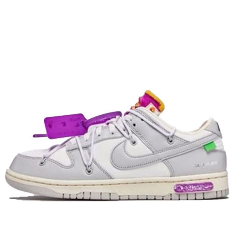 Nike Off-White x Dunk Low 'Lot 03 of 50' DM1602-118 Iconic Trainers