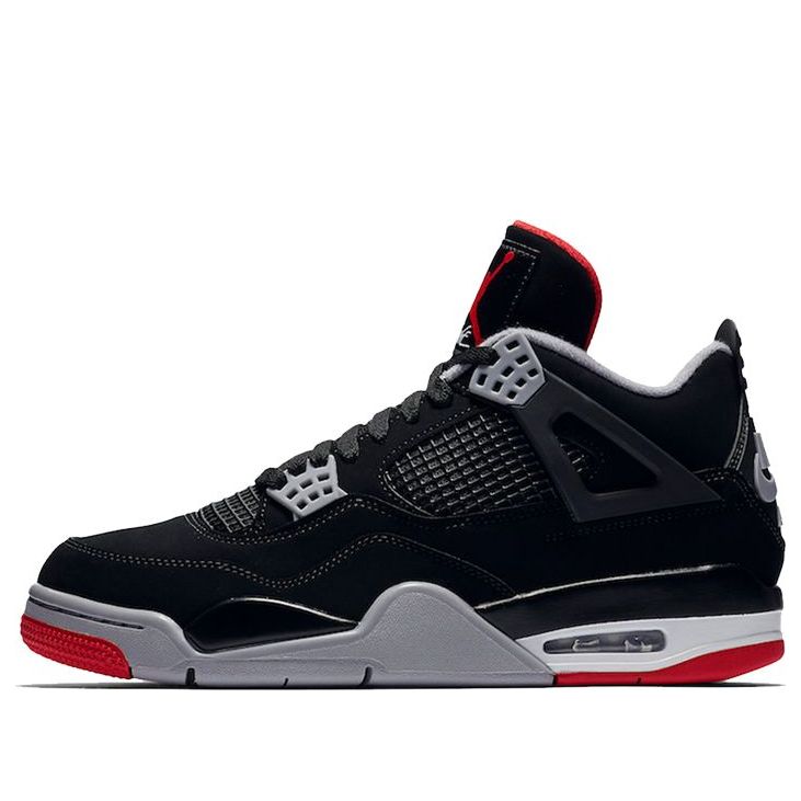 Air Jordan 4 Retro OG 'Bred' 2019 308497-060 Classic Sneakers